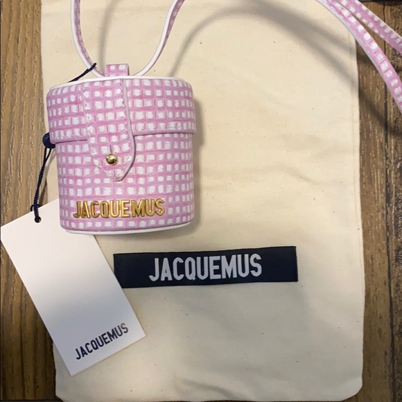 Jacquemus Handbags - JACQUEMUS Le Vanity mini leather shoulder bag